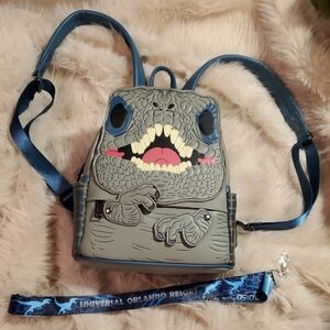 Universal Studios Jurassic World Loungefly & Lanyard